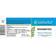 Resveratrol 100 mg 60 Kapseln