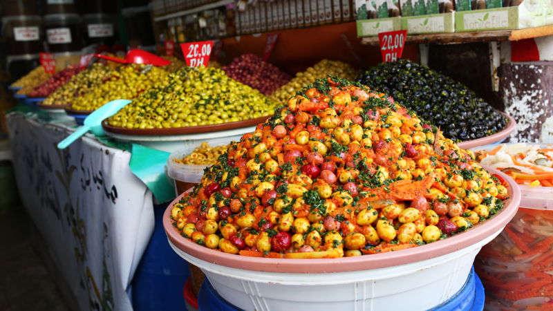 Food market, Morocco 