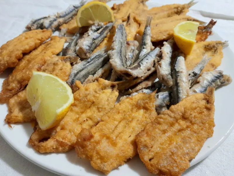 Food & Wine Tours Savona: Bought at the city market cooked and eaten