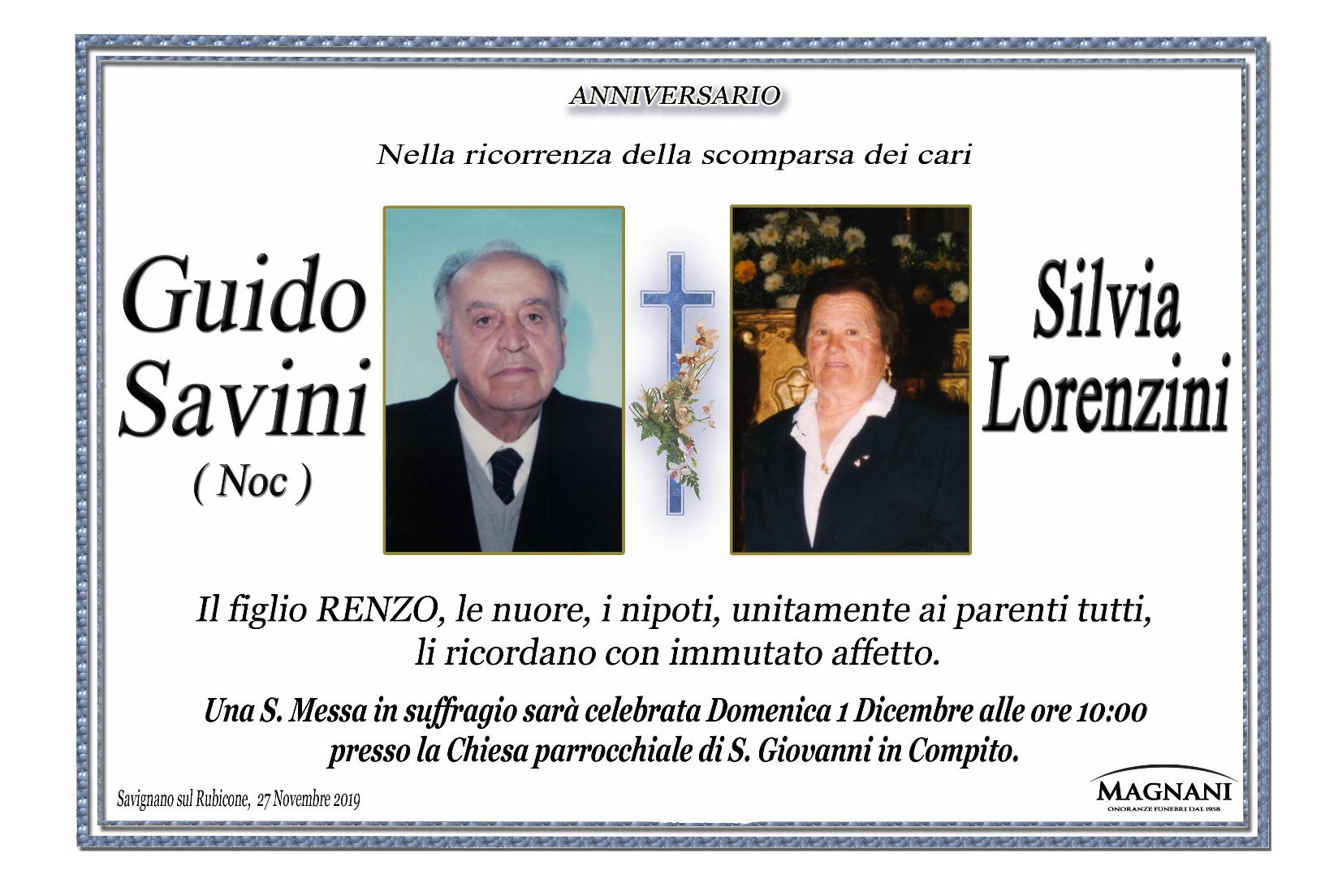 Anniversario Savini Lorenzini