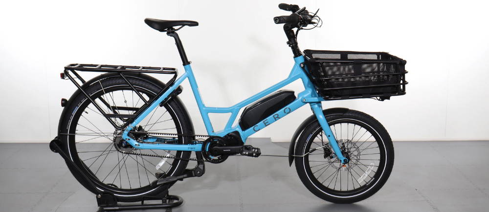 CERO One Cargo E-Bike sky blue