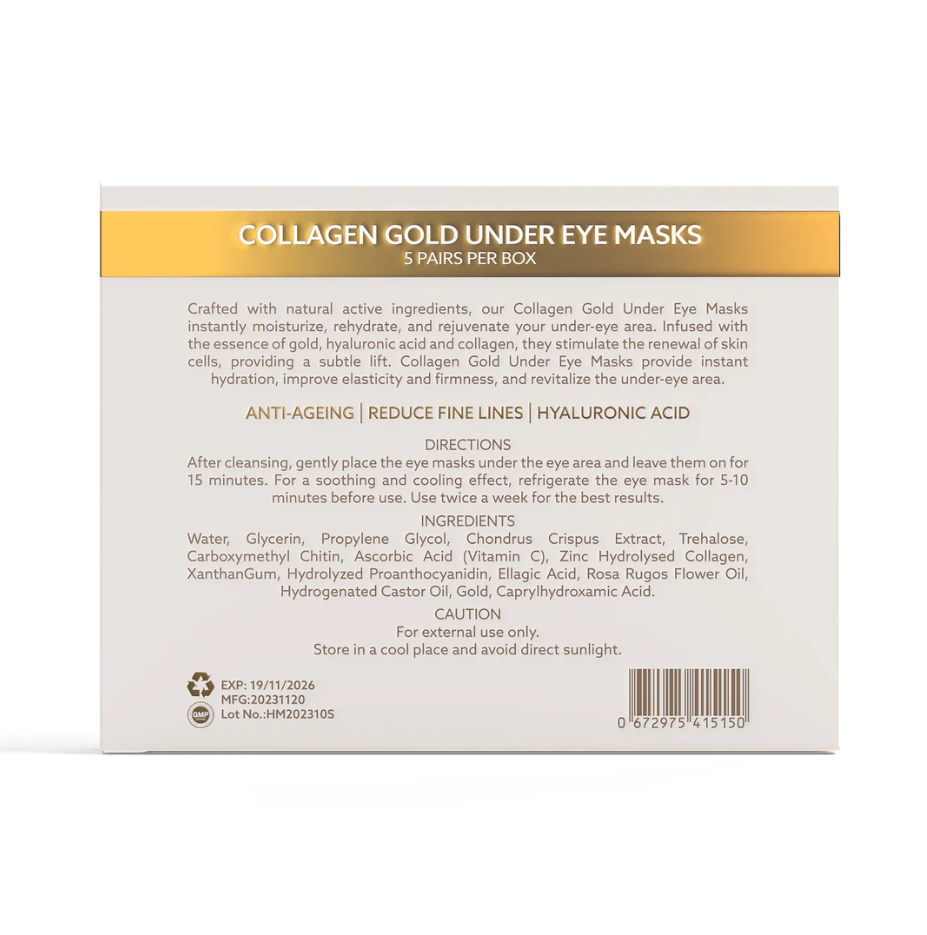 CGN GOLD UNDER EYE MASK - Image 4