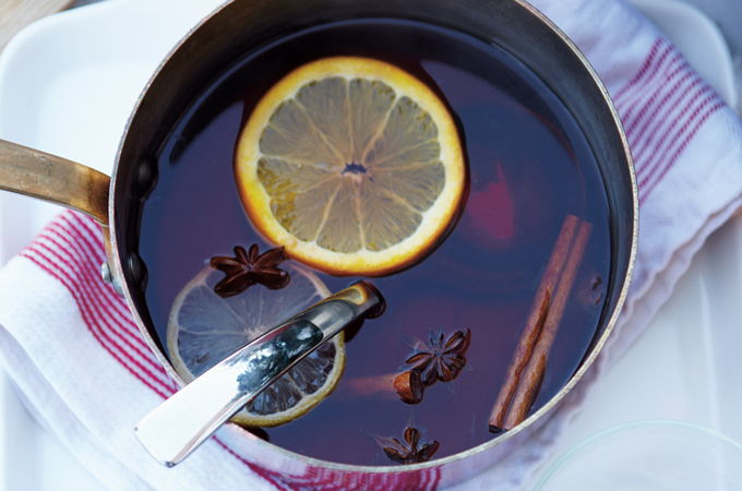 Mulled Spiced Cranberry Juice