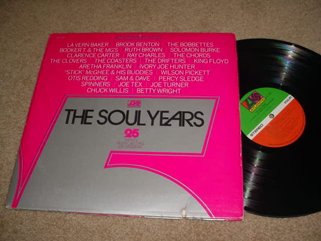 ATLANTIC THE SOUL YEARS  - 1948-1973  DOUBLE LP RECORD