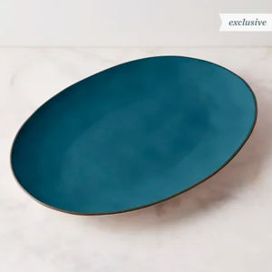 Costa Nova for Food52 Recycled-Clay Stacked Organic Oval Platter | Food52