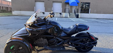 2022 CAN-AM SPYDER F3 motorcycle for rent near Lanham, MD