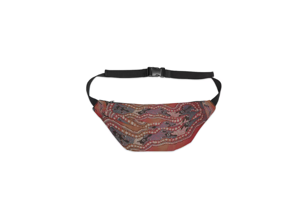 Patterned Polyester Canvas Fanny Pack, Festival Waist Bag