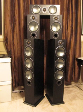Monitor Audio Bronze Speakers BR2,BR6 & Center Towers,B...