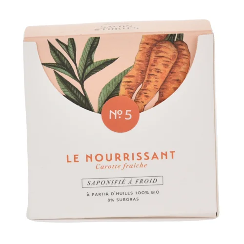 N°5 Le Nourrissant - Savon Aux Carottes Fraîches - 100 g