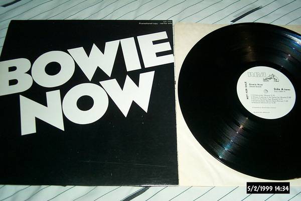 David Bowie Bowie Now Promo LP