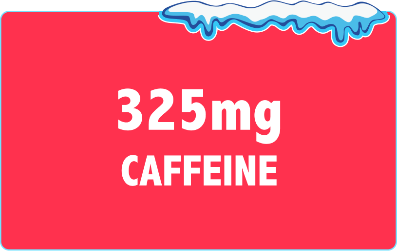 325mg caffeine graphic