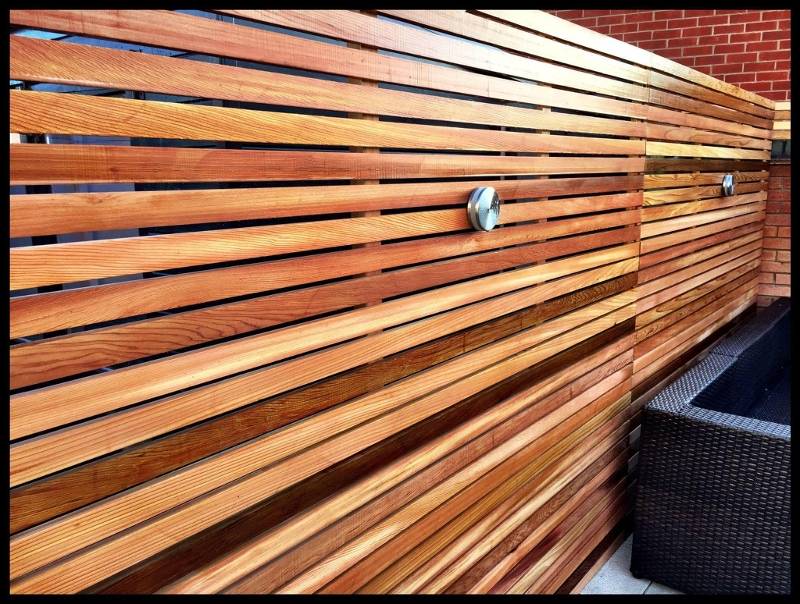 Contemporary Slatted Panel