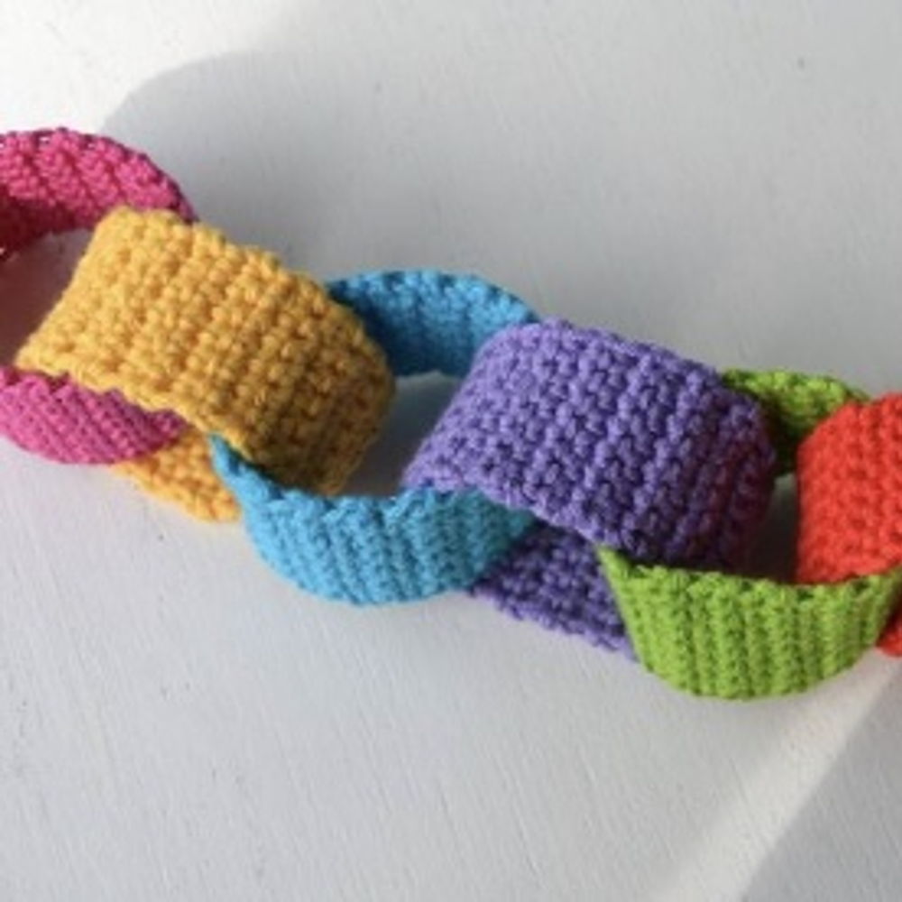 Crochet pattern bunting
