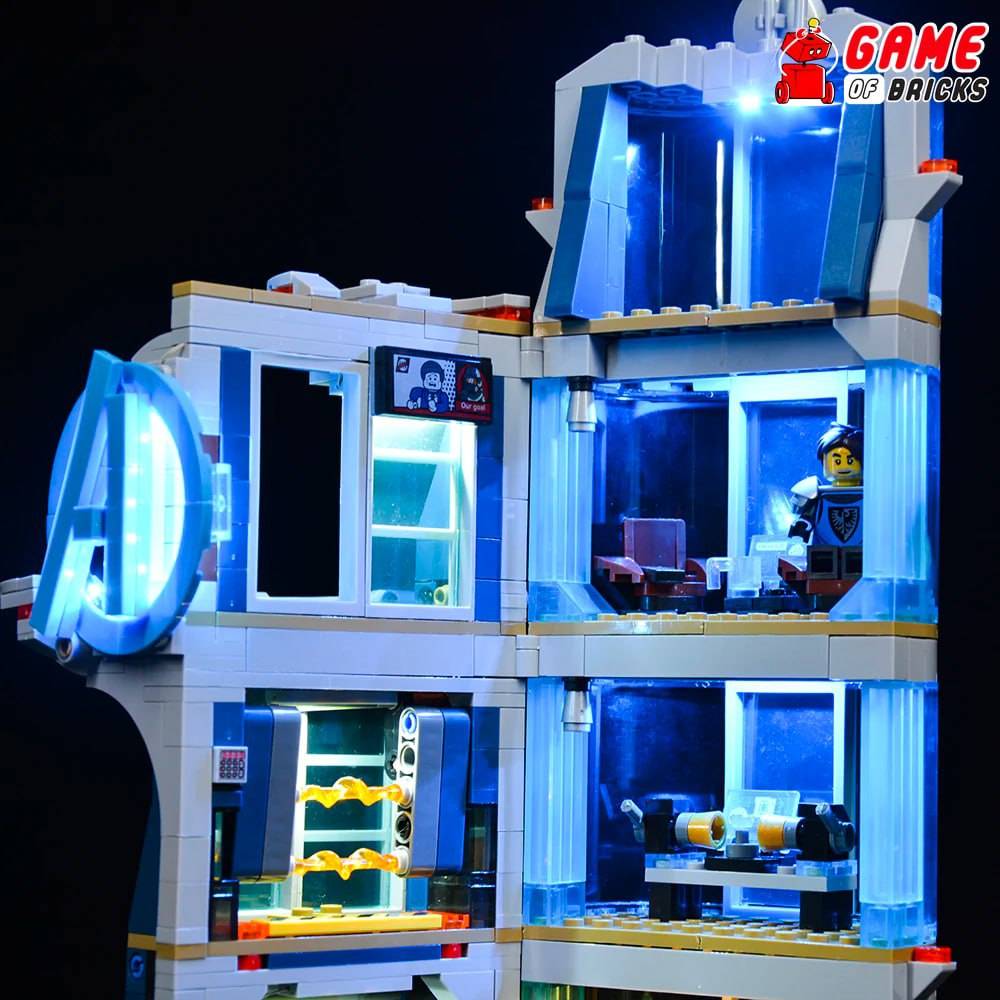 Light Kit for Avengers Tower Battle 76166