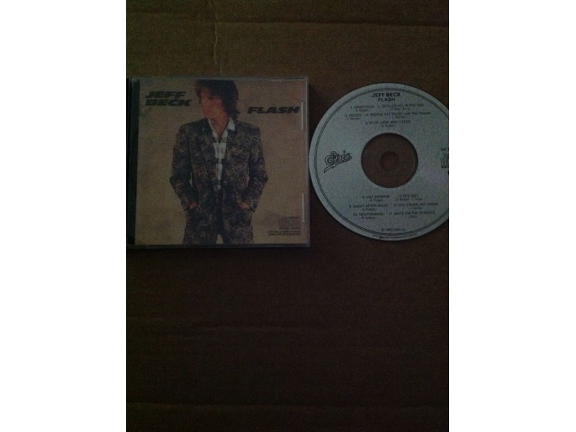 Jeff Beck - Flash Not Remastered CD Epic Records With Bonus Non LP Track