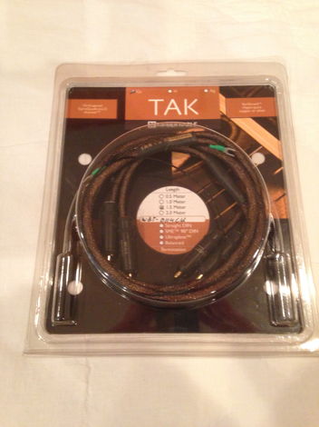 Kimber Kable TAK-CU Phono Cable, 1.5 meter WBT 0114 RCA...