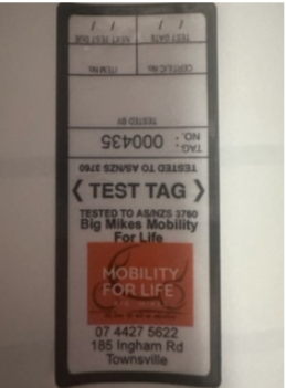 Test and Tag Service of Equipment