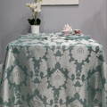 light blue alex damask rectangular tablecloth