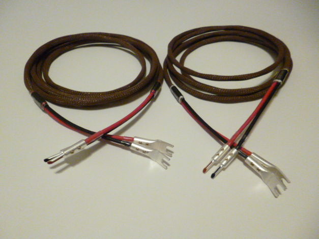 Schmitt Custom Audio 4mm 6N OCC Copper Speaker Cables 1...