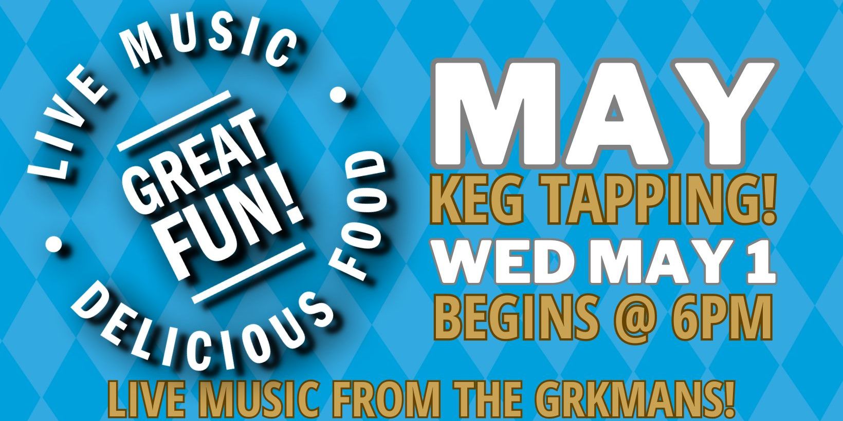 May's Keg Tapping Celebration! promotional image