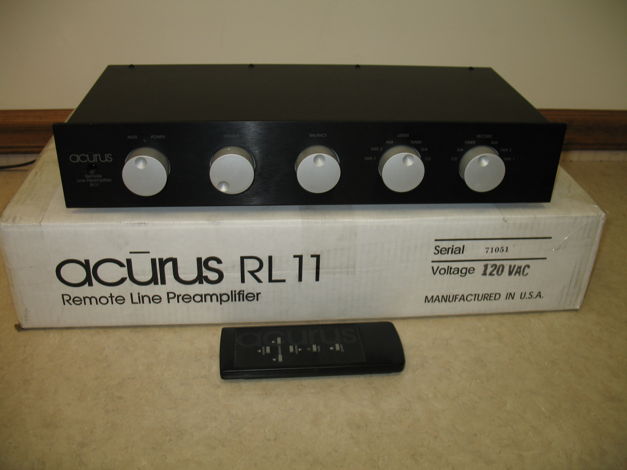 Acurus RL-11 Line Stage Preamp - Upgrade