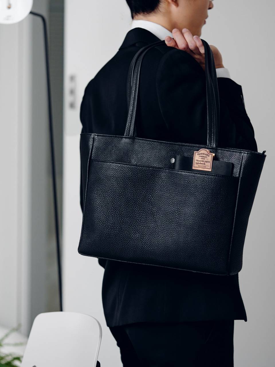 BUNGU TOTE 文具好きのトートバッグ　&Liebe 黒 5月再販予定 BUNGU TOTE 文具好きのトートバッグ – &Liebe