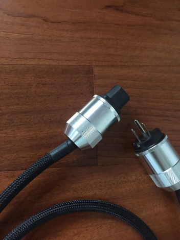 CRL Cable Research Lab MK IV Silver power cord. 1.5 meter