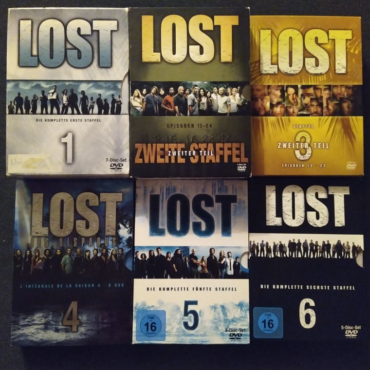 DVD Lost die komplette Serie Staffel 1-6 Boxen _2