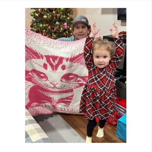Callies Kitty Baby Blanket
