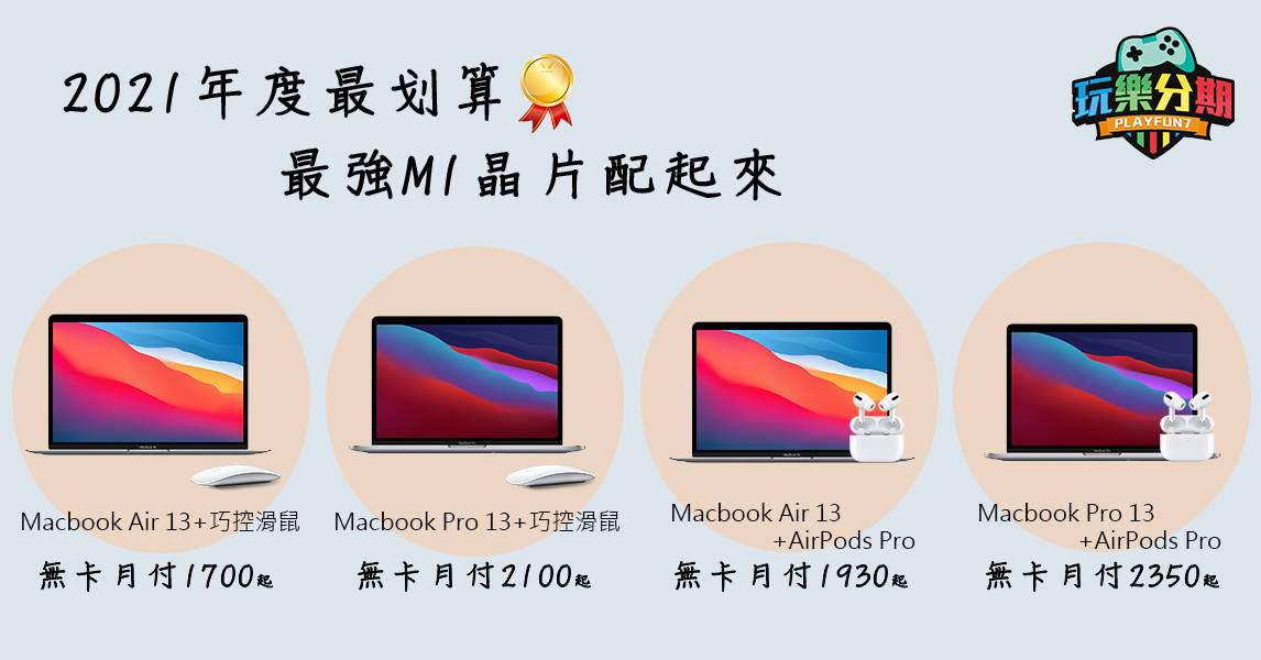 mac產品 無卡分期