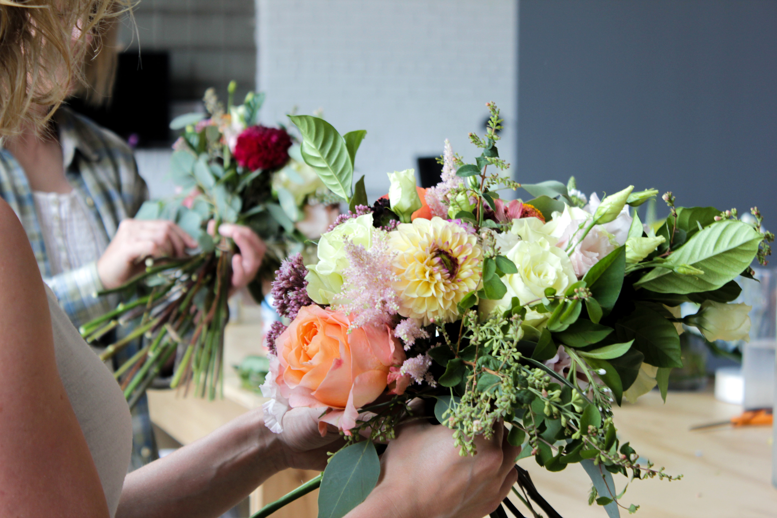 Floral arranging class