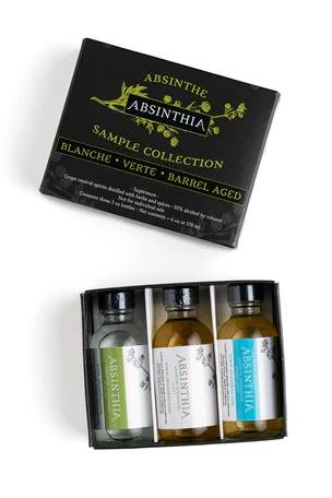 Box of Absinthia's Absinthes Gift Collection
