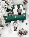 green ZEALANDE watch roll with Tudor GMT watch and Rolex submariner - ZEALANDE FOR YOUR CHRISTMAS GIFTS