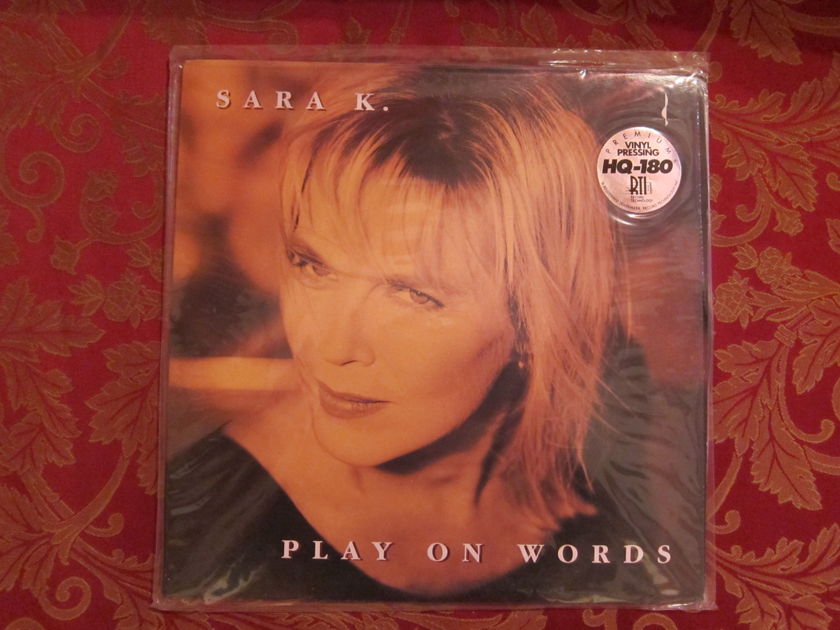 SARA K. - PLAY ON WORDS 180gr HQ Vinyl  SEALED