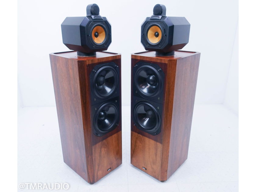 B&W Series 80 Model 802 Vintage Floorstanding Speakers Rosenut Pair (14109)