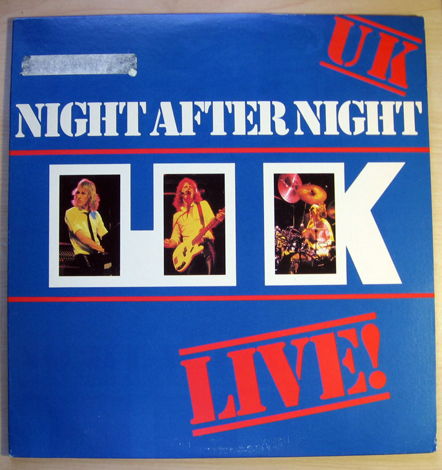 UK - Night After Night - White Label Promo - 1979 STERL...