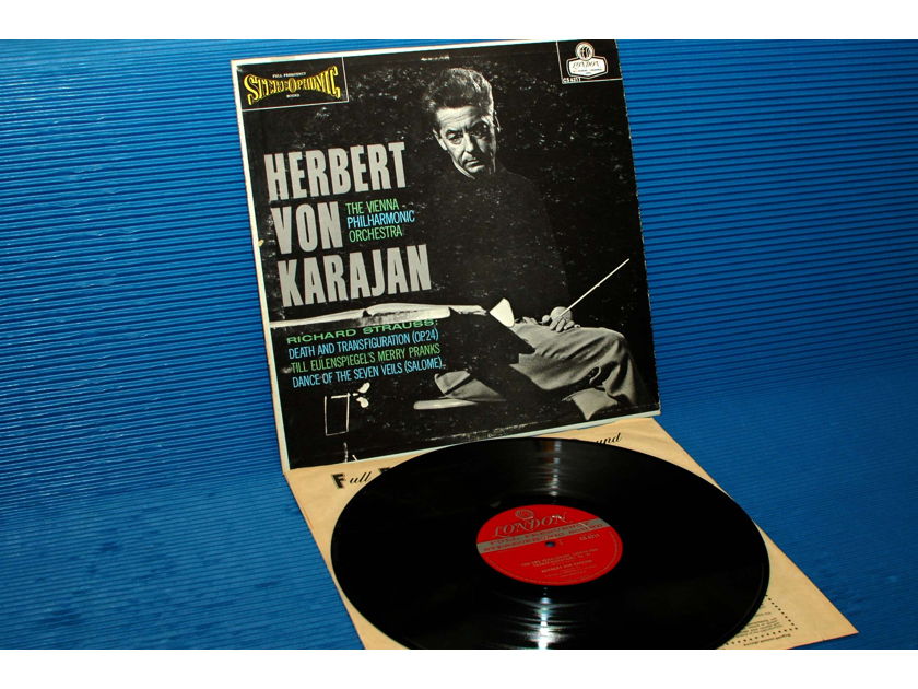 STRAUSS/Von Karajan -  - "Death & Transfiguration" - London 'Blue Back' 1963
