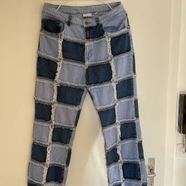 Patchwork jeans