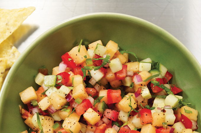 Cantaloupe Salsa