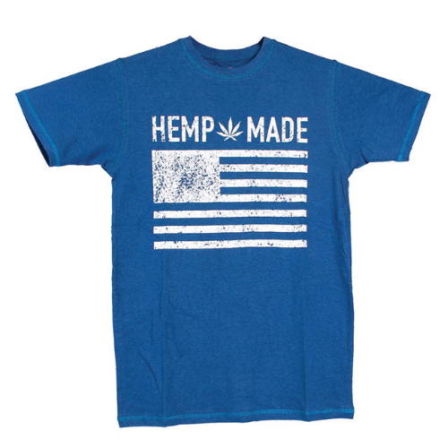 hemp made logo t-shirt