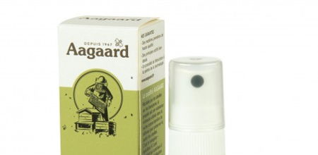 Spray buccal à la propolis