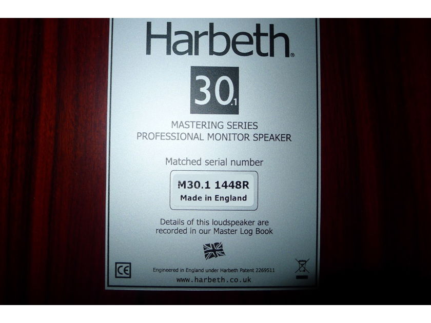 Harbeth Monitor 30.1 Rosewood, Mint