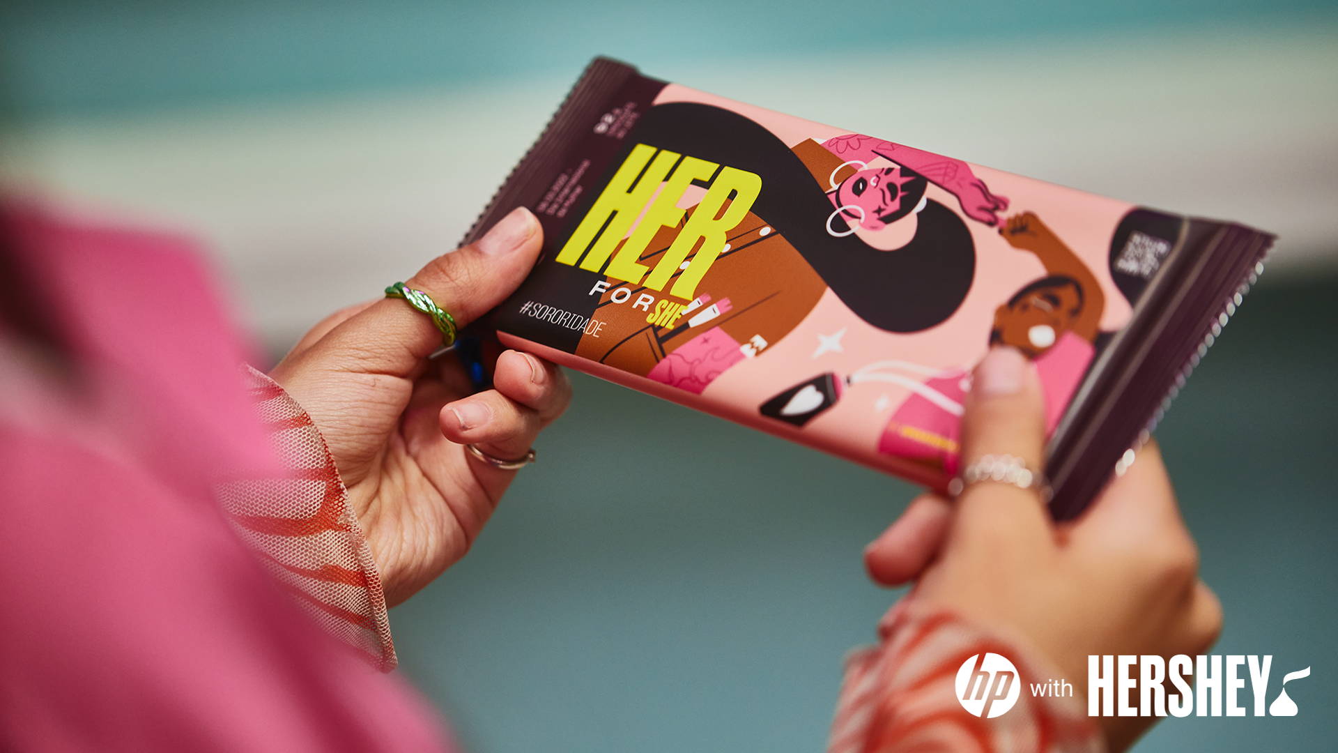 Featured image for Can a Candy Bar Tell a Story? Hershey and HP Indigo Say Yes With Latest #HerForShe Campaign
