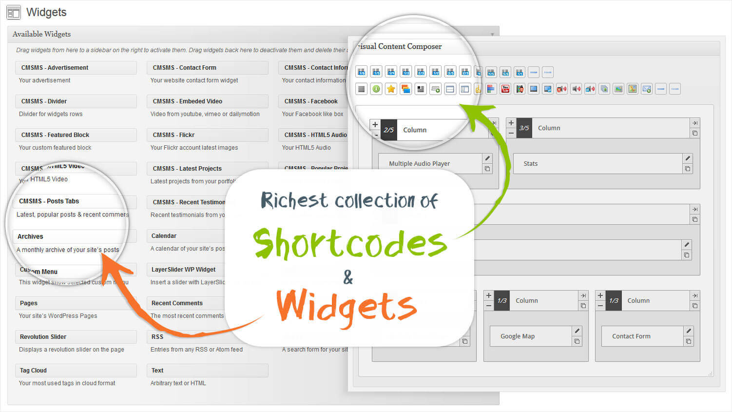 Post widget type