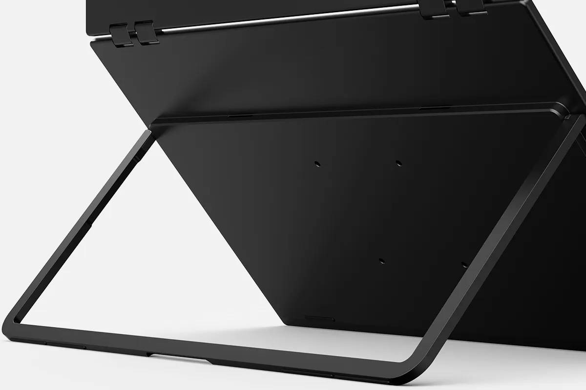 Delta Mega - 23.8 Inch 100Hz Dual Screen Stacked Computer Monitor with Speakers