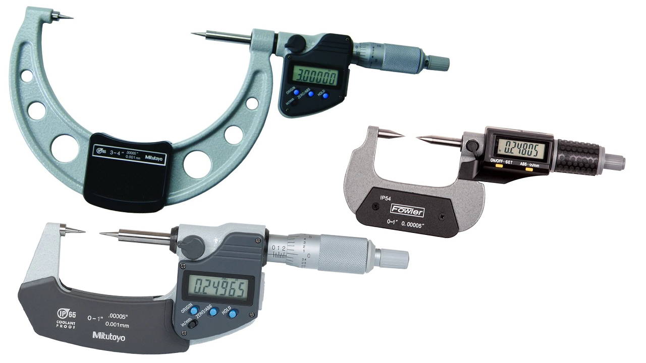 Digital Point Micrometers at GreatGages.com