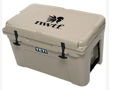 Yeti Tundra 45 Quart Tan Cooler with NWTF Logo