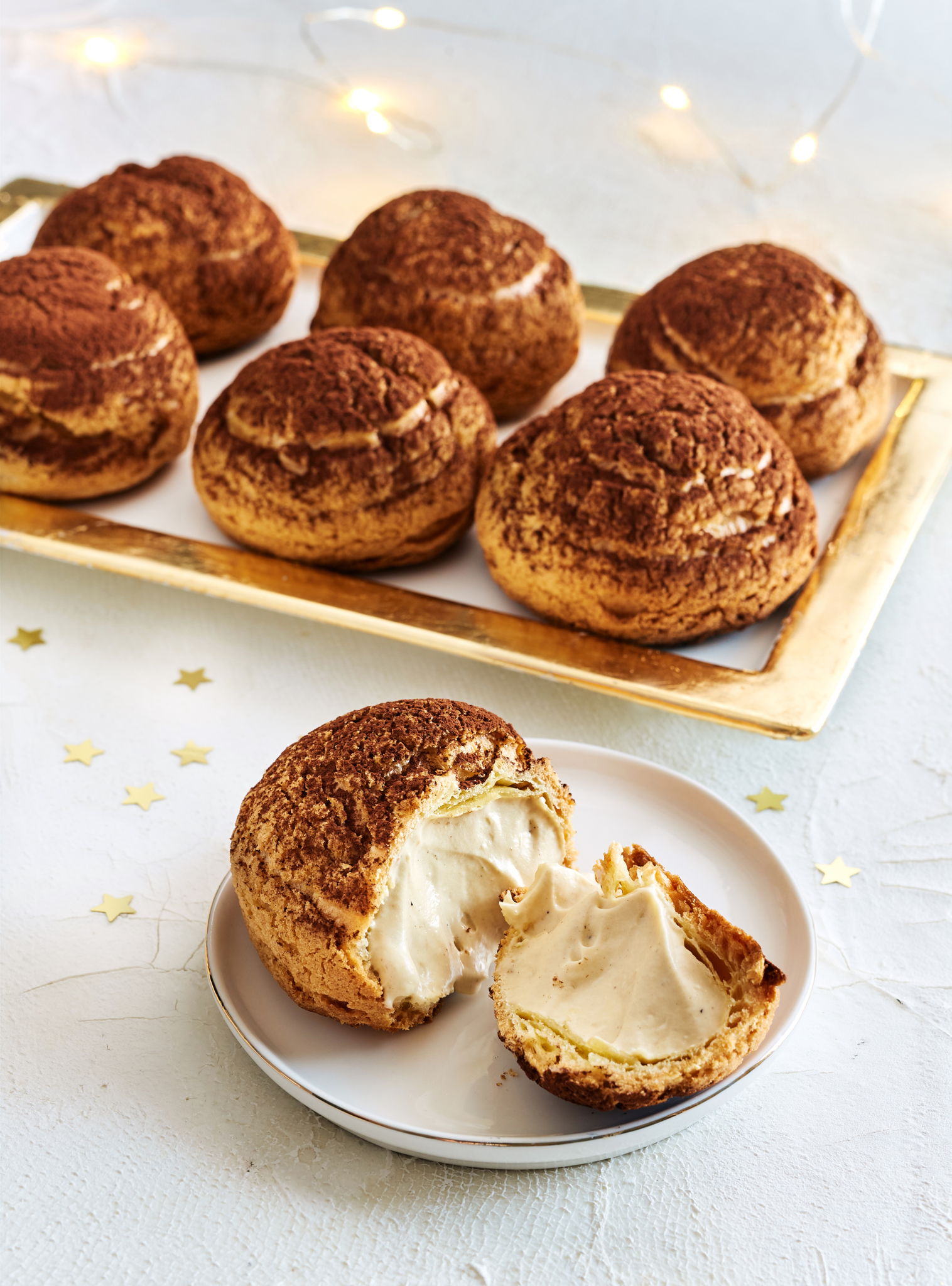 Tiramichoux (Tiramisu Cream Puffs) | RICARDO