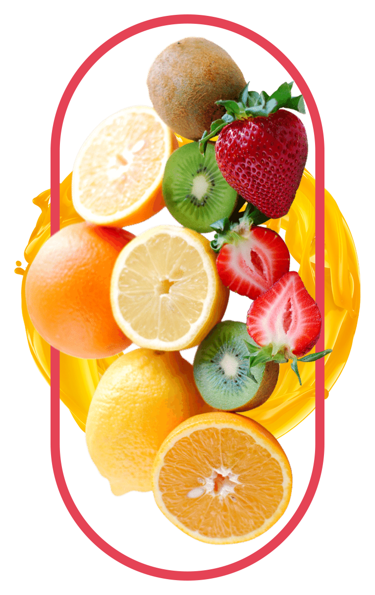 Food sources of Vitamin C found in our Collagen Drink