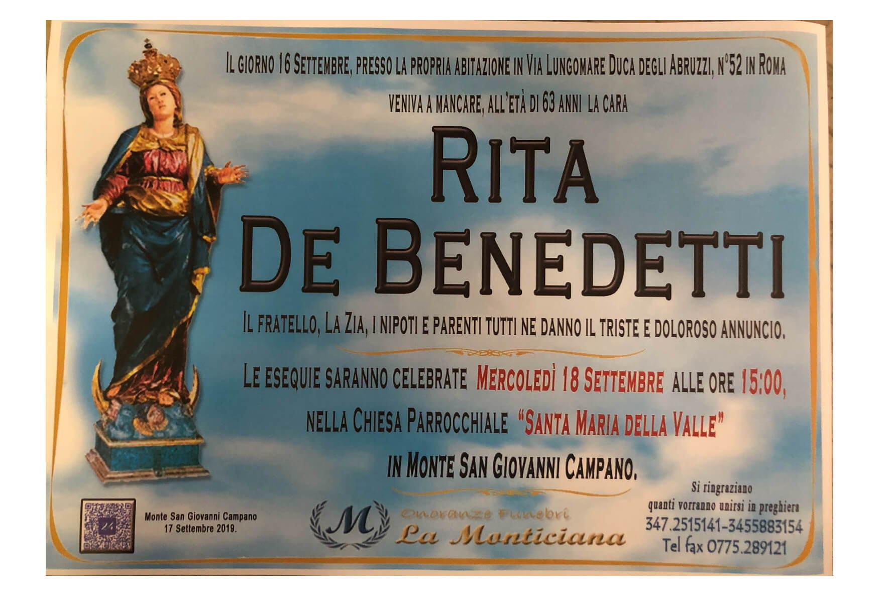 Rita De Benedetti